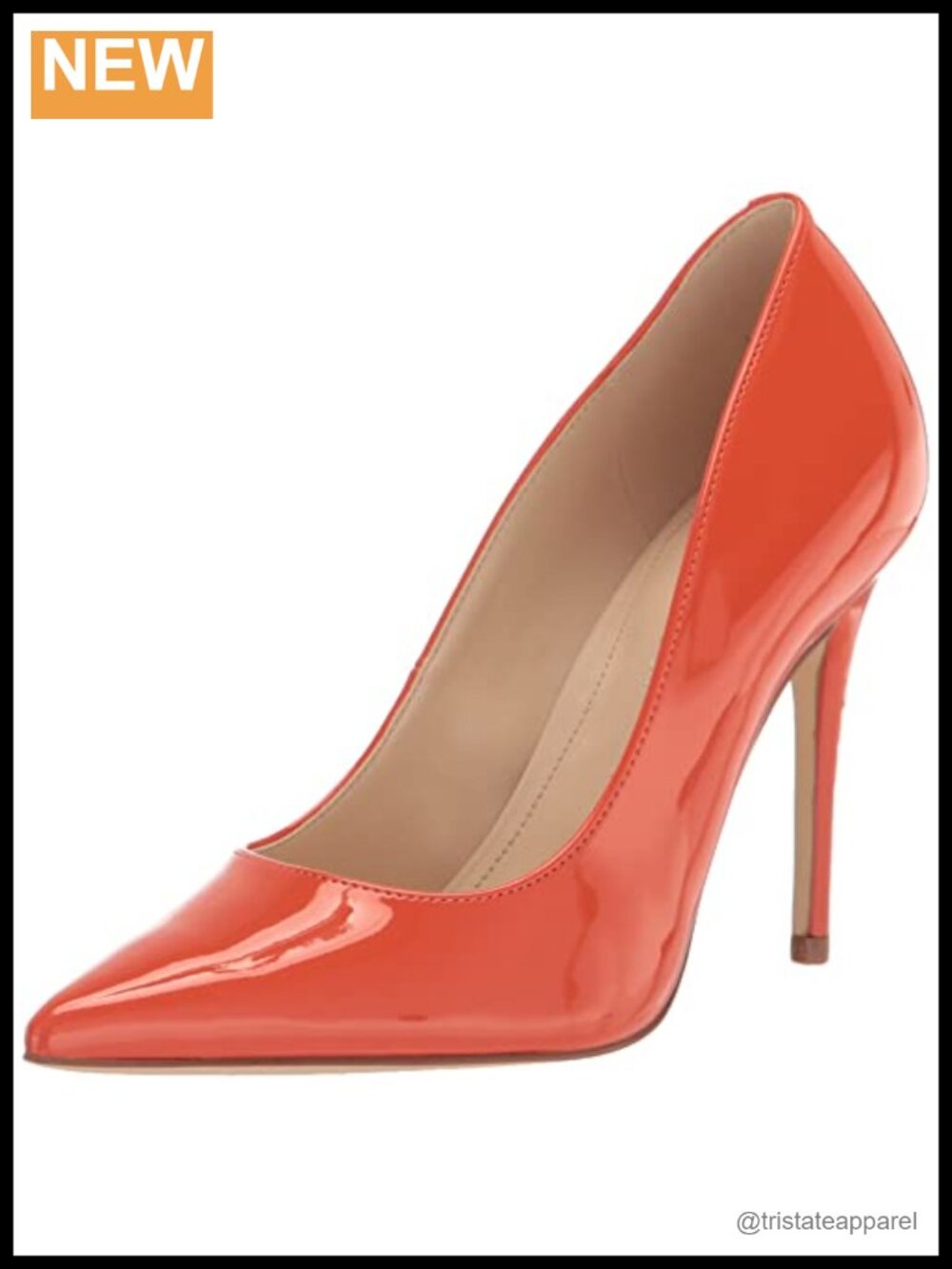 Pointed Toe Stiletto Heel Pull-On Pump for Wedding Party Formal